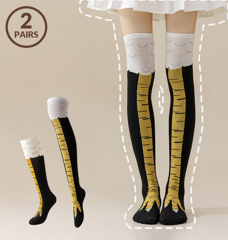 1/2paris Men Funny 3D Chicken  - đánh giá và giá Funny Chicken Leg Socks