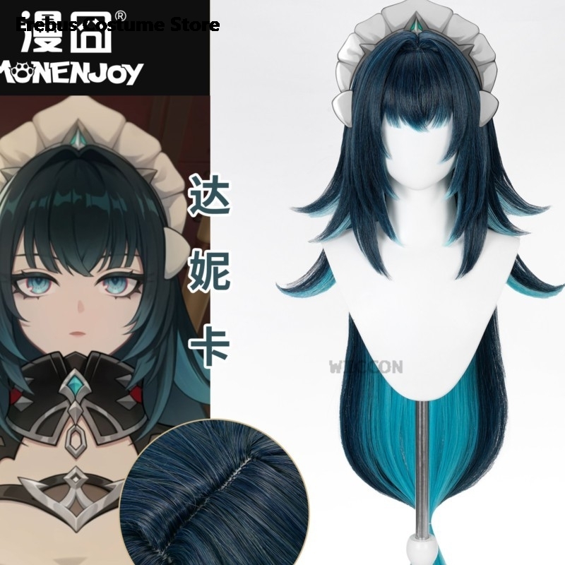 Halloween Genshin Impact Danic - đánh giá và giá Anime Cosplay Wig Heat Resistant