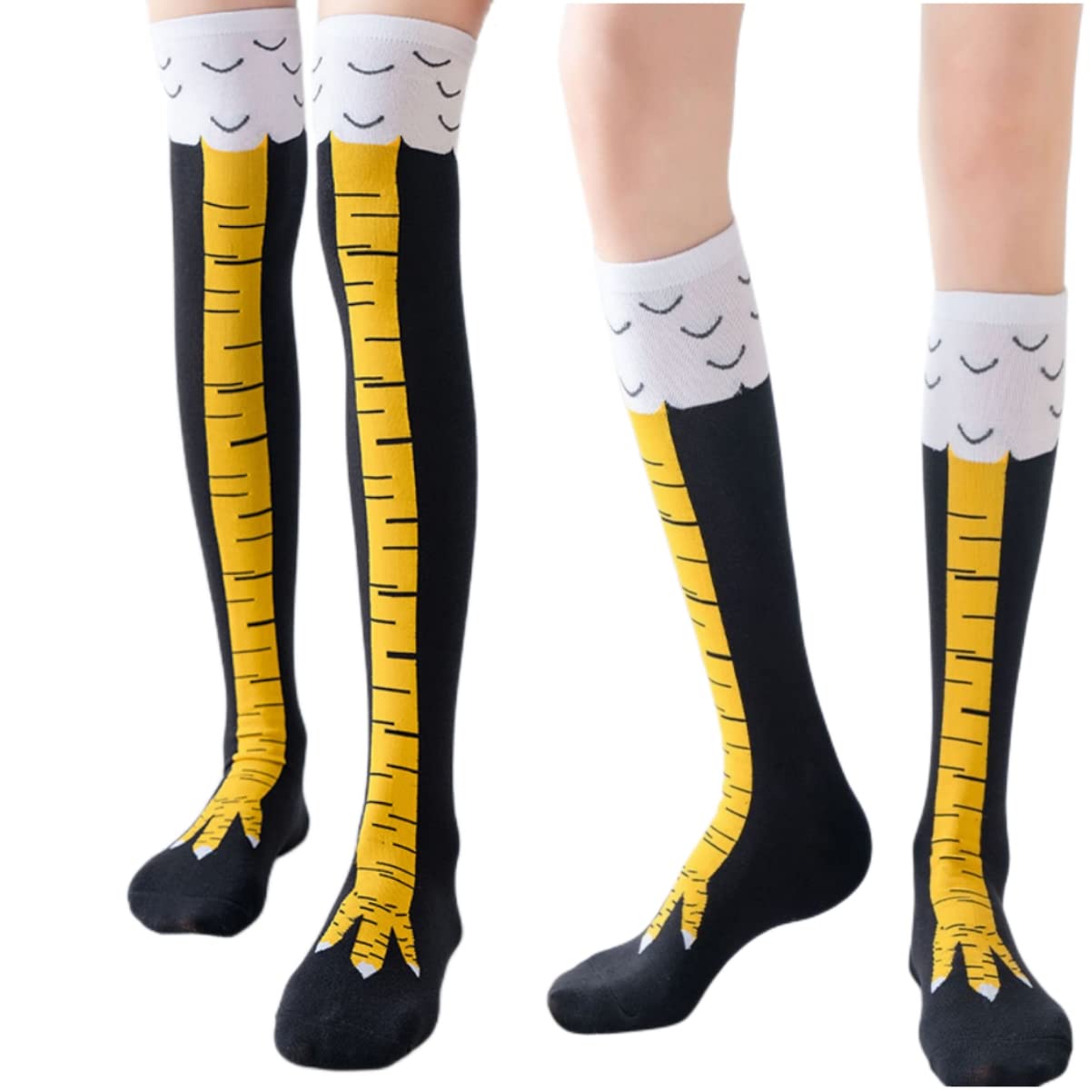 Women Thigh High Stockings Chi - đánh giá và giá Funny Chicken Leg Socks