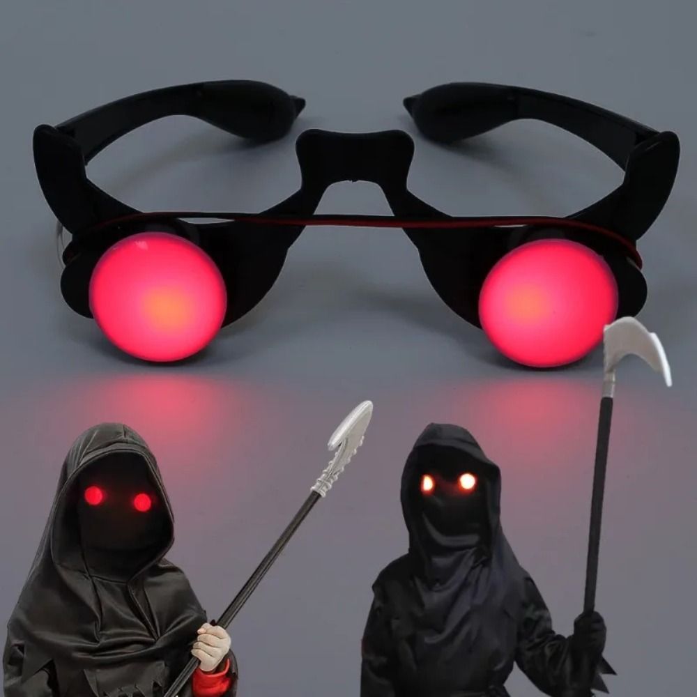 E9 Halloween Horror Red Eye Gl - đánh giá và giá Glow In The Dark Party Glasses