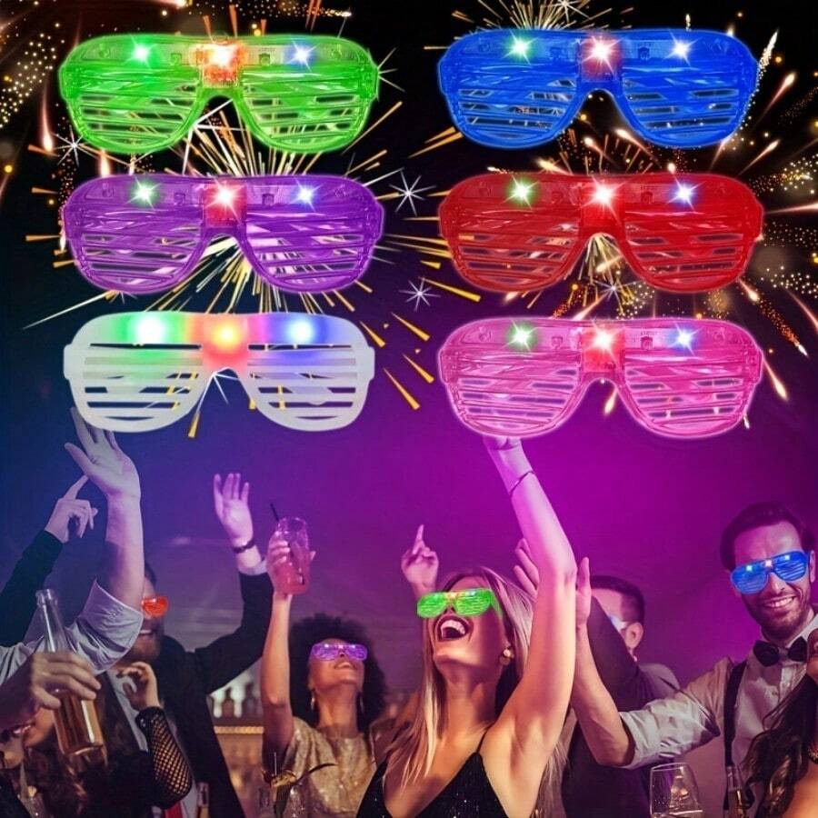 10-50PCS LED Glasses Light Up  - đánh giá và giá Glow In The Dark Party Glasses