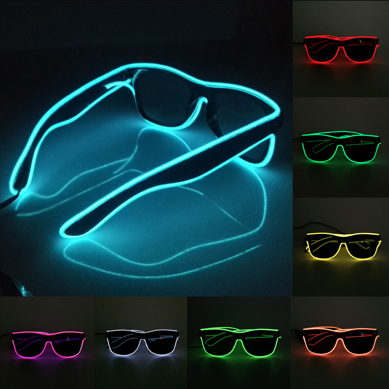NEW Led Glasses Lights Rave Pa - đánh giá và giá Glow In The Dark Party Glasses