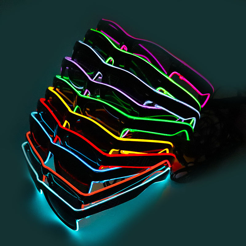 NEW Led Glasses Lights Rave Pa - đánh giá và giá Glow In The Dark Party Glasses
