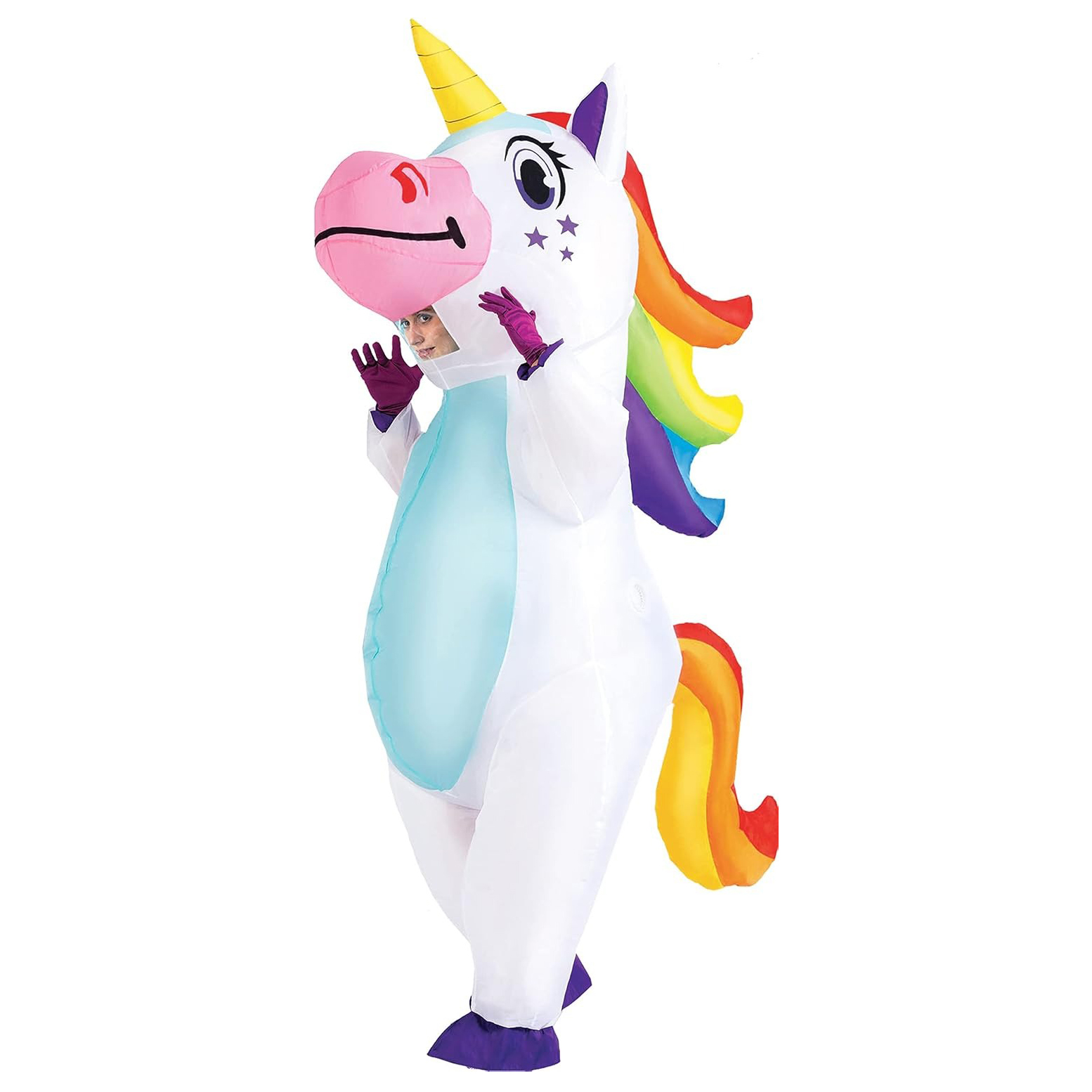 Inflatable Unicorn Costume Adu - đánh giá và giá Costumes