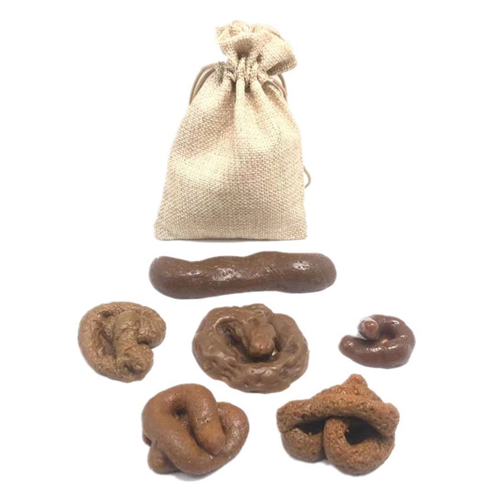 6Pcs Turd Antistress Fool's Ho - đánh giá và giá Fake Poop Gag Gift