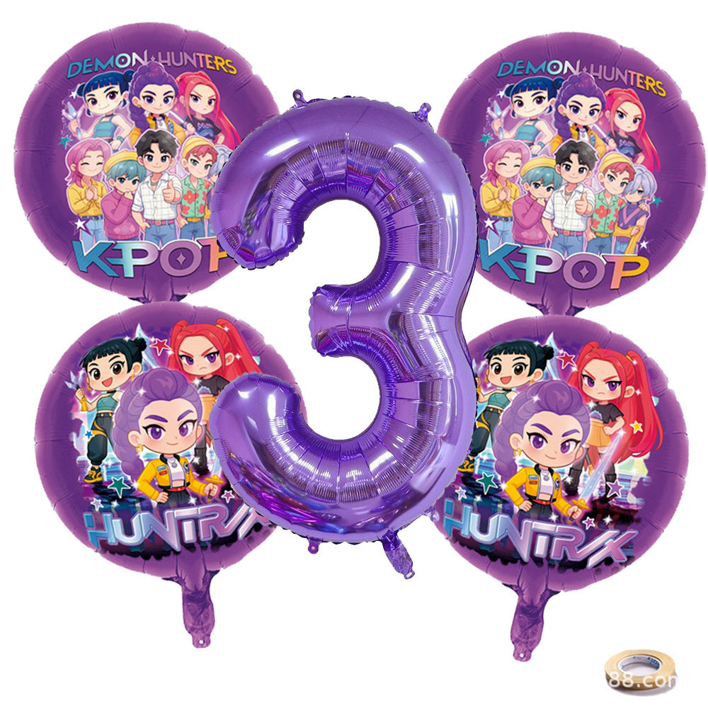 K P Foil Balloon Set Girl Grou - đánh giá và giá Party Supplies
