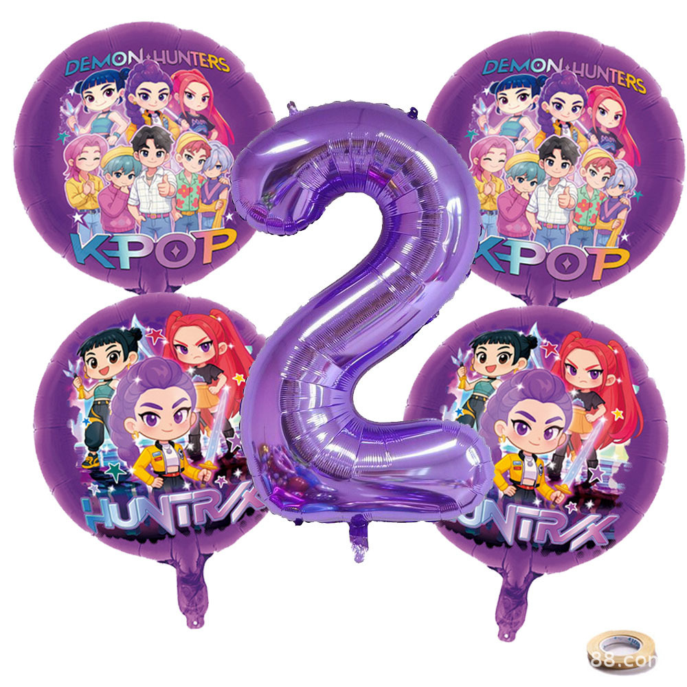 K P Foil Balloon Set Girl Grou - đánh giá và giá Party Supplies