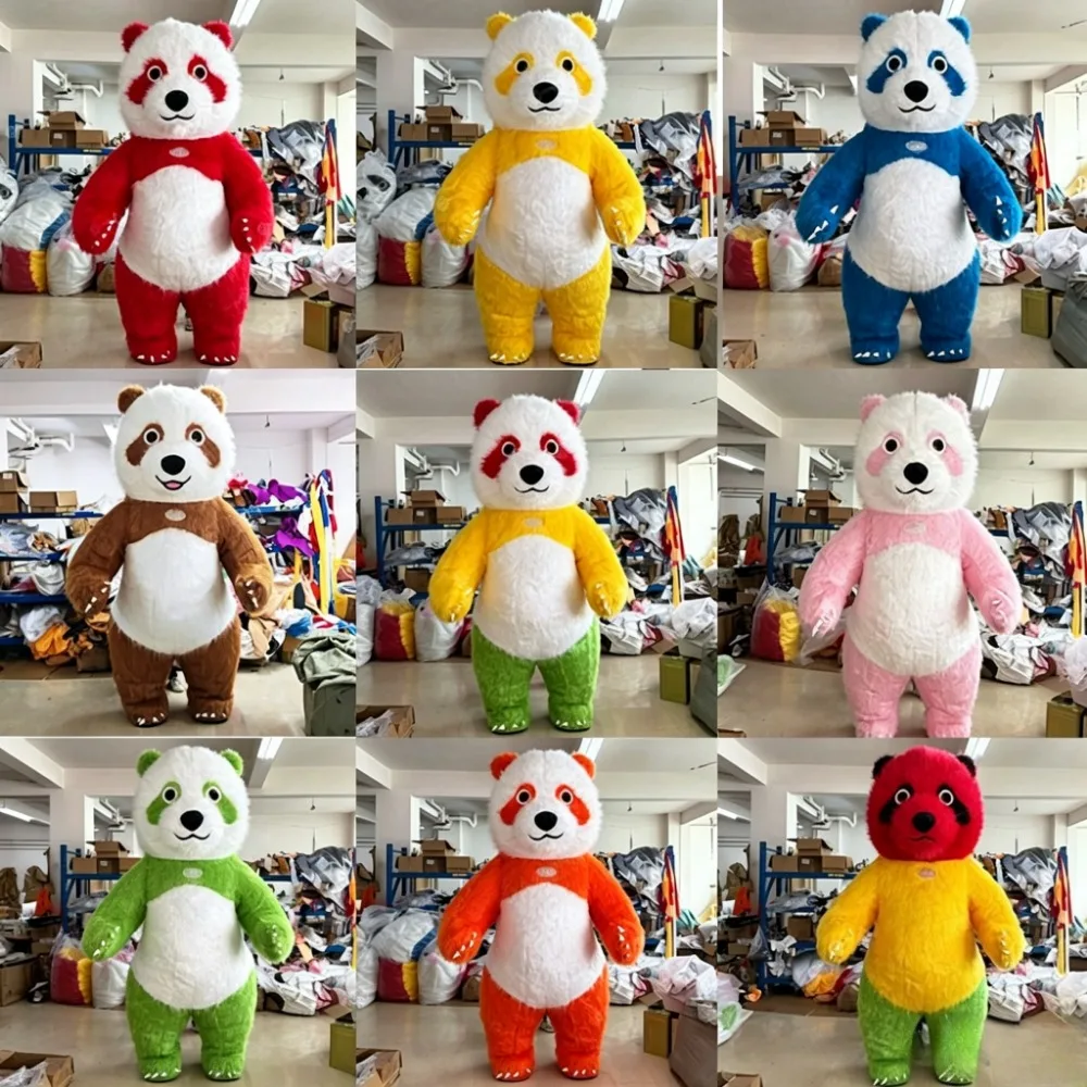 Colorful Giant Panda Inflatabl - đánh giá và giá Costumes