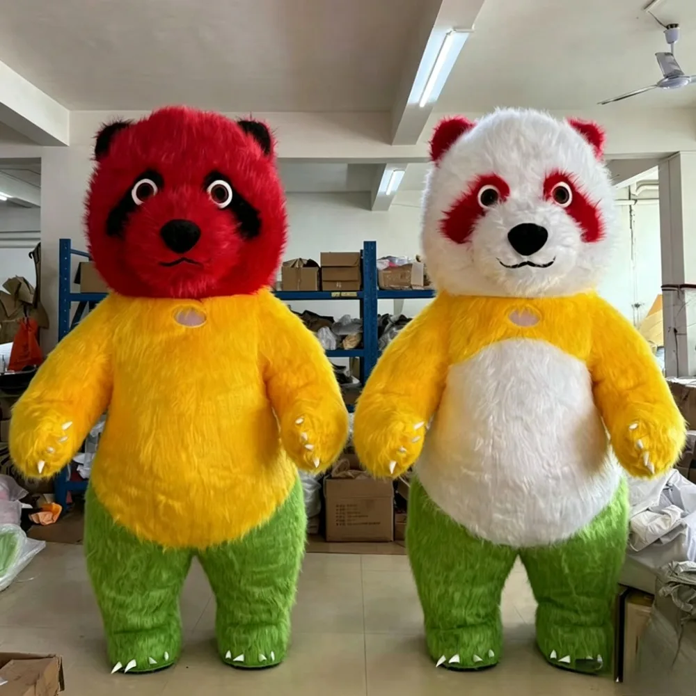 Colorful Giant Panda Inflatabl - đánh giá và giá Costumes
