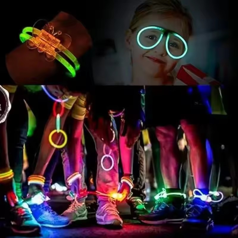 50/100Pcs Fluorescence Sticks  - đánh giá và giá Glow In The Dark Party Glasses